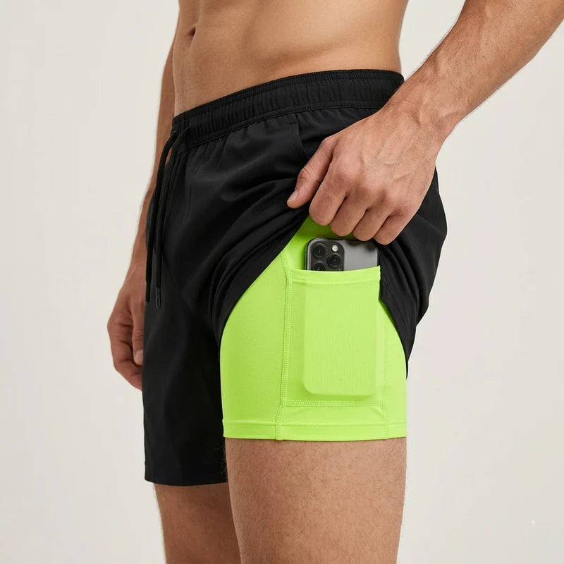 AptForms 2-in-1 Running Shorts
