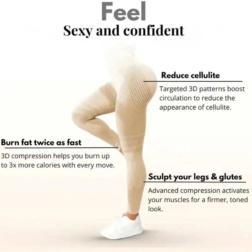 3D Anti-Cellulite Leggings